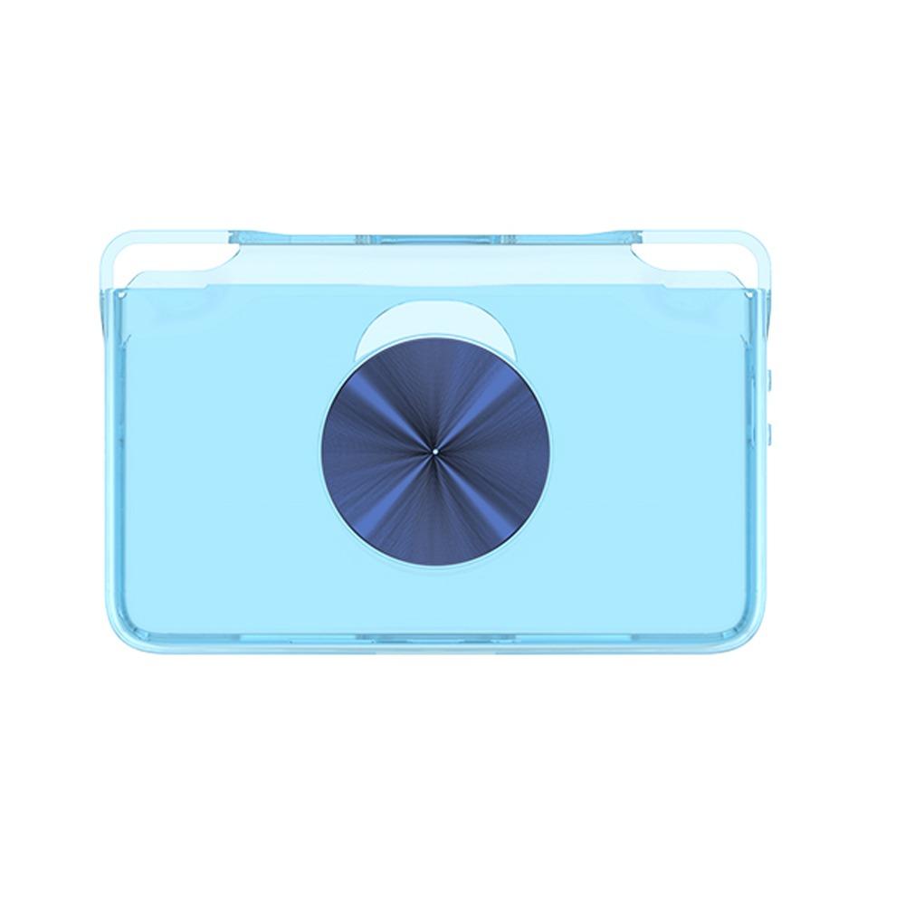 

Shockproof TPU Case Transparent Clear Shell for Retroid Pocket Flip 2 Game Console Accessories синий/прозрачный