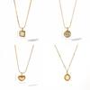 Style Geometric Cat Eye Stone Necklace For Women With Stainless Steel Chain