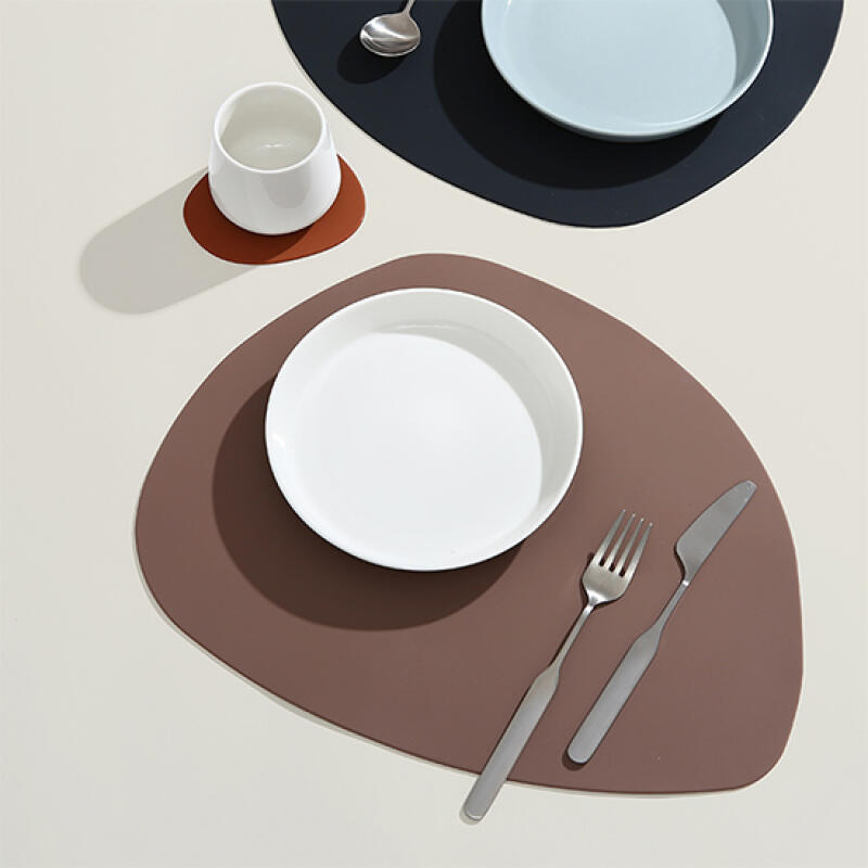 Stone Silicone Placemat 1P white