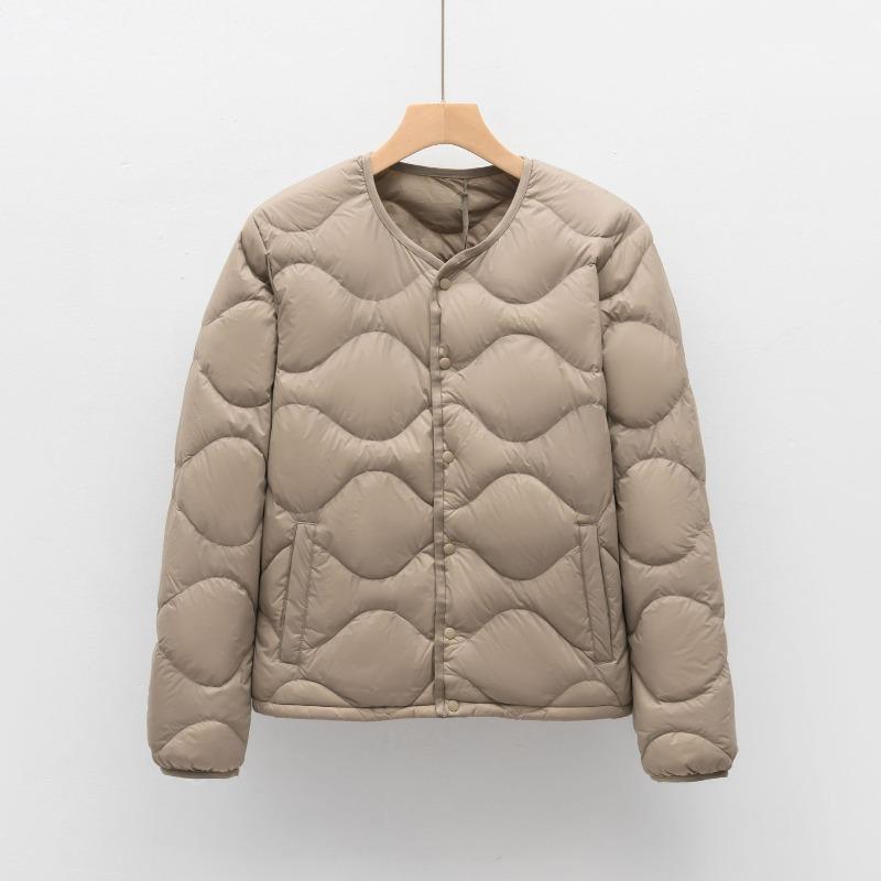 90% Down Lightweight Fall/Winter Jacket for Men - Short, Thin Down Liner Casual Jacket