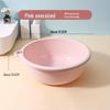Durable Large Plastic Basin for Laundry, Washing Feet, Face, Vegetables - Ideal for Dorms & Homes