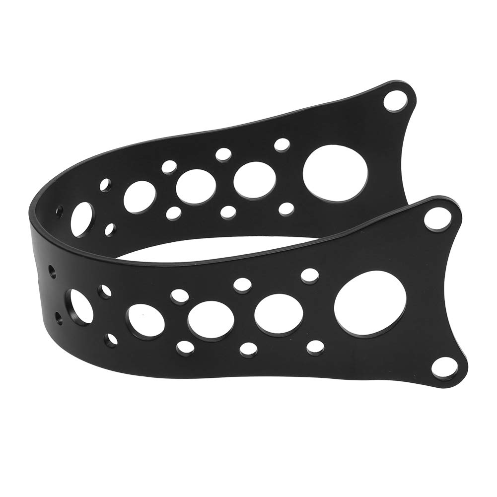 AQIMY MP-586-MB For Harley Front Fork Brace Bracket Steel Fits Sportster 883 1200 XL and More Models Matte Black