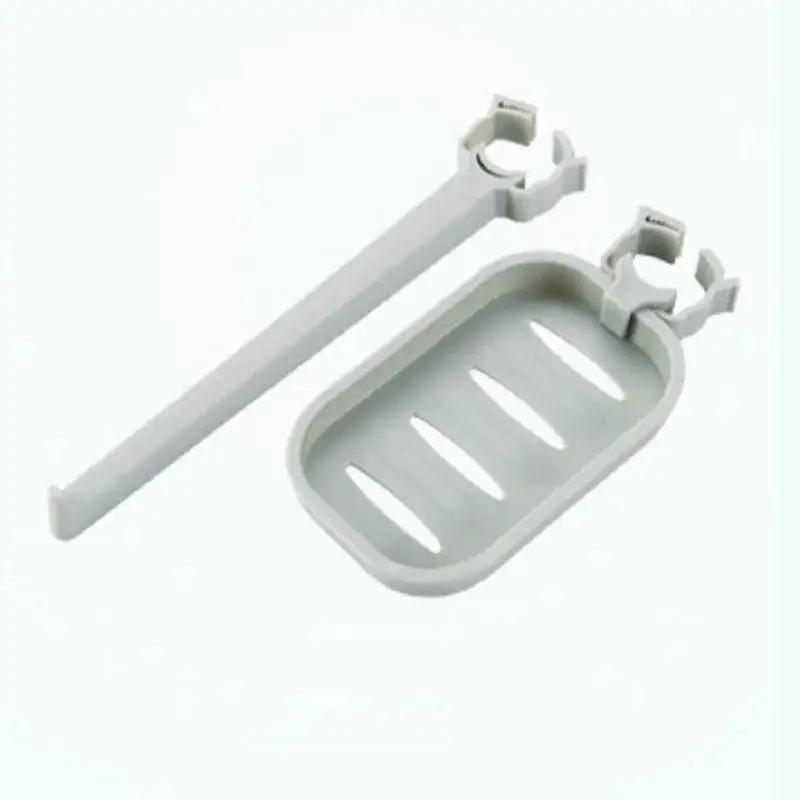 

2-in-1 Multifunction Sink Storage Rack Sponge Cloth Soap Box Combination Device Adjustable Drain Basket Kitchen Holders Gadgets світло-синій колір