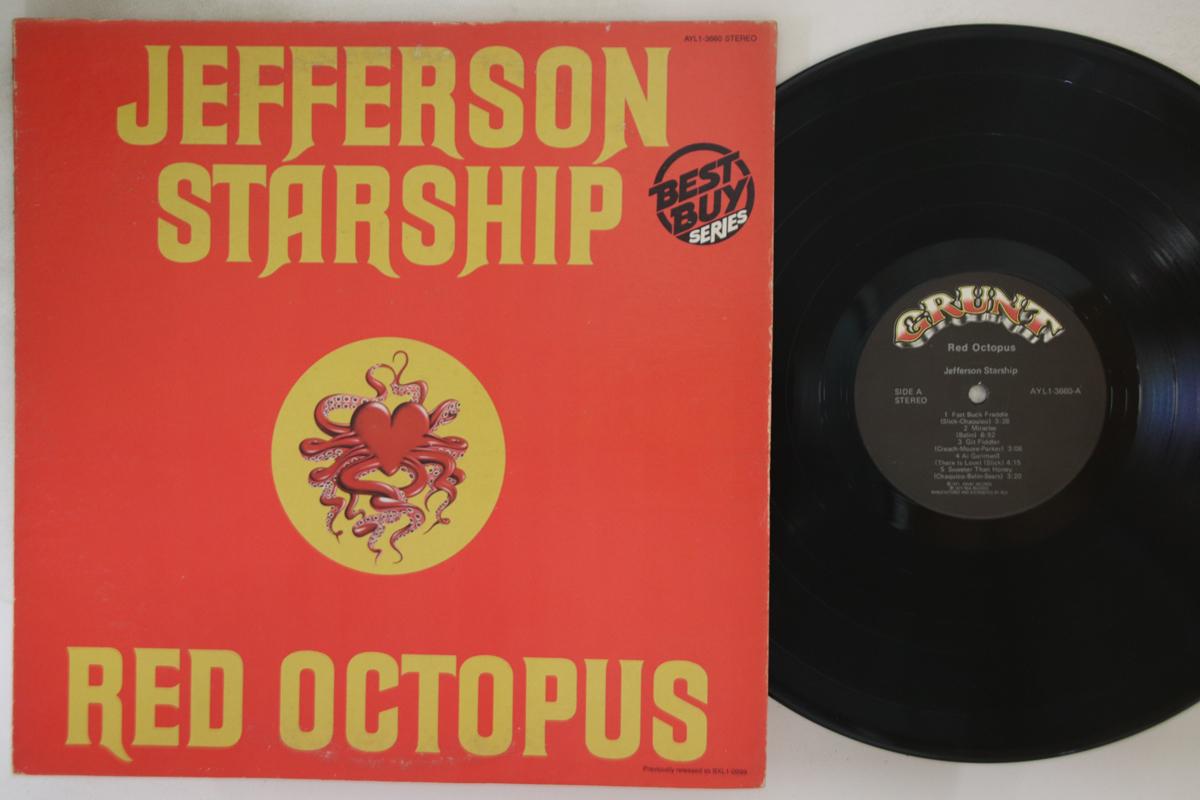 

LP Record JEFFERSON STARSHIP - Red Octopus AYL13660 GRUNT US Rock Used