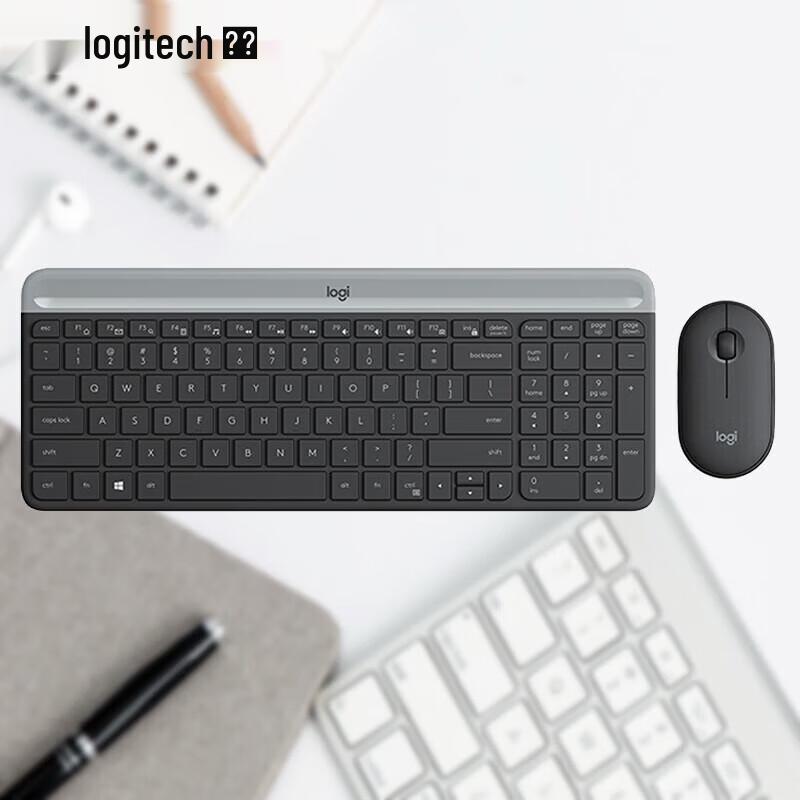 

Logitech MK470 Wireless Keyboard and Mouse Combo