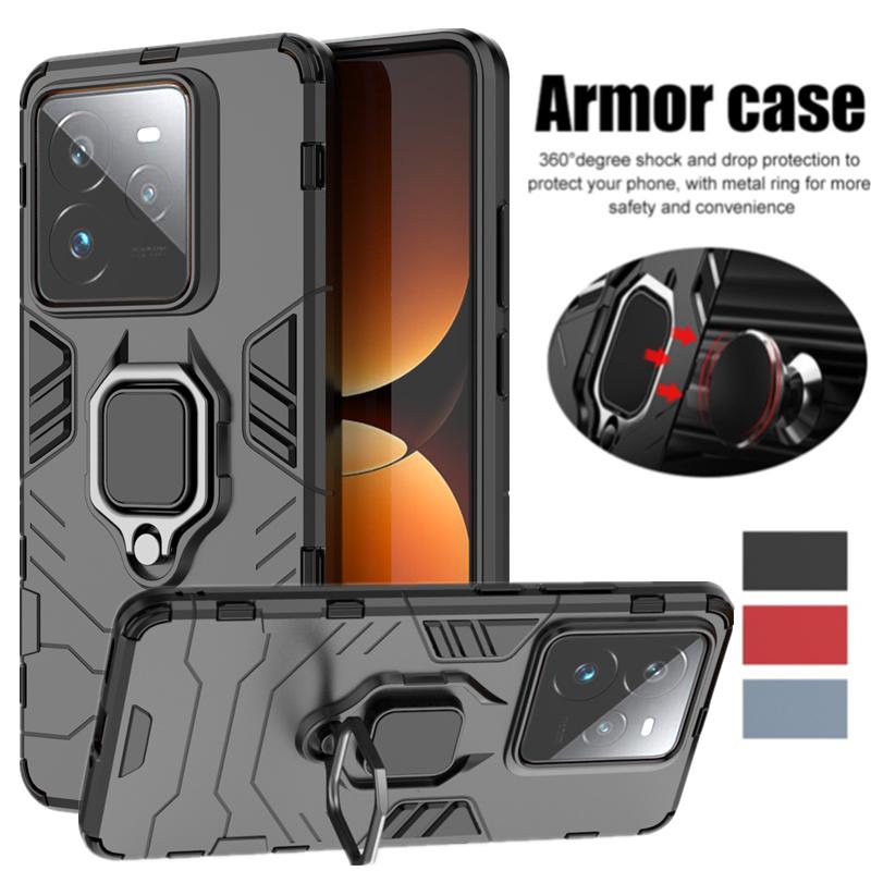 

Magnetic Kickstand Case For Realme GT 7 Pro 5G GT7 GT 6 6T Neo6 SE Cover With Ring Stand Bracket Shell Fundas Coque Realme GT 7 Pro синій