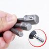 Druckluft-/Elektro-Schlagschrauber Steckschlüssel-Adapter: 1/4 Zoll Sechskant auf 3/8 Zoll / 1/2 Zoll Vierkant-Kopfverbinder.