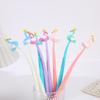 24Pcs 0.5mm Flamingo Neutral Pen, Black Ink, Creative Design, Smooth Writing Tools, School Office, Family, Student Stationery, Gifts