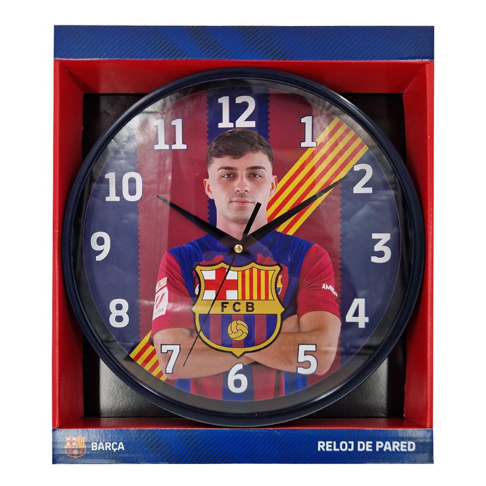 FC Barcelona Pedri Veggklokke