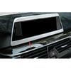 ABS Silver Inner Navigation GPS Screen Cover Trim For BMW 5 Series G30 2018-