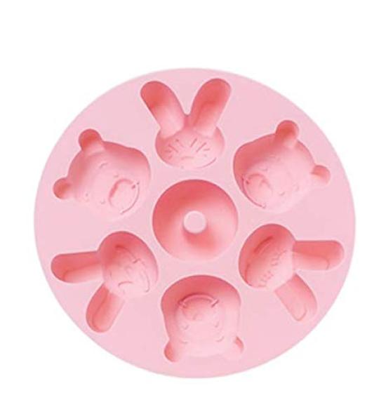 Silicone Mold Silicone Mold Bear Rabbit Donut