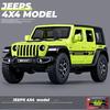 1:32 Jeep Wrangler Rubicon Off-road car Alloy Model Car Toy Diecasts Metal Casting Sound and Light Car Toys For Children Vehicle ALR1