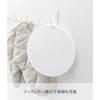Yamazaki Tower Silicone Trivet, Round, White, Approx. 16cm W X 16cm D X 1cm H, Heat-Resistant, Product Code: 2954