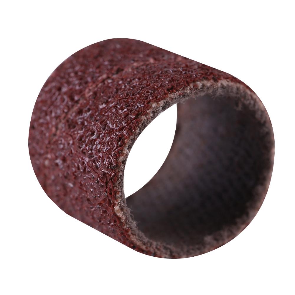 Drum Sanding Sandpaper Bands Sleeves Mandrel Woodworking Craft Polishing Kit (#80)