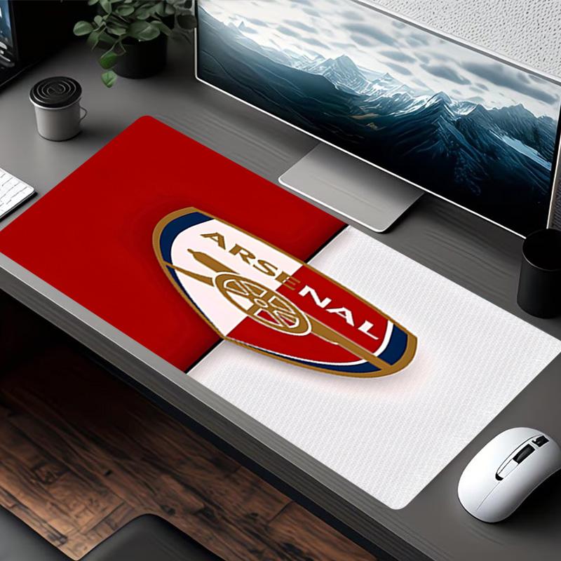 Football Team Print Mouse Pad, for Keyboard Pad Laptop PC Mat for Office Home Use, Desk Decor, Perfect Birthday Gift for Gamers