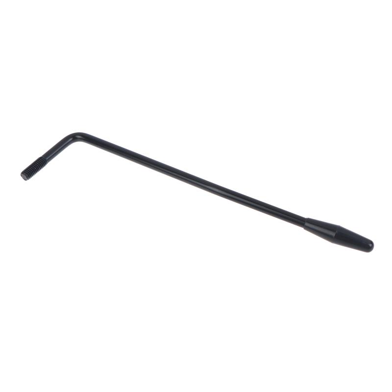 M6 Tremolo Whammy Bar Bridge Arm Premium Metal Guitar Part for Beginner & Pro Electric Guitar Players Chrome Black