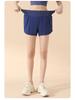 Women's 2025 High-Waisted Sports Shorts with Pockets - Hip-Lifting, Anti-Exposure, Loose Fit for Running & Yoga