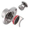 Stainless Steel Marine Garboard Drain Plug Polished Finish Screw Type Screw Thread Plug Hole Ornament Boat Drain Plug Yacht