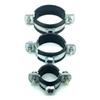 1Pcs Fastener Hardware Round Hose Clamp Expansion Screw Nut Hoop Tube Clip Bracket Carbon Steel Rubber Pipe Fitting