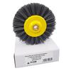 Szczotka Do Postarzania Drewna Nylon Z Włókna Ściernego Fi 155Mm Z Gwintem M14 Granulacja 80