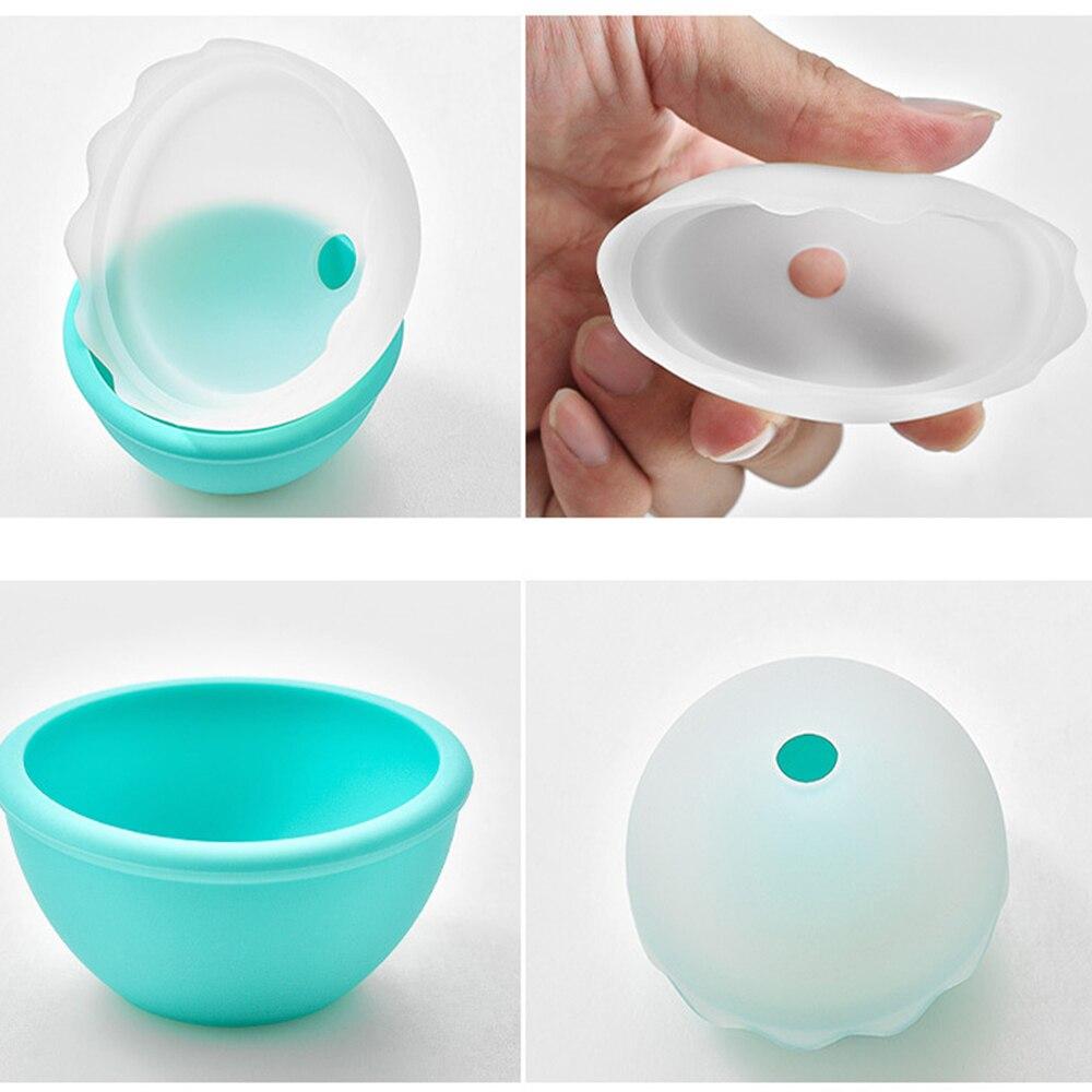 6.5CM Diameter Silicone Food Ball Ice Cube Maker Whiskey Cocktail Ice Maker Kitchen Bar Ice Cream Mold
