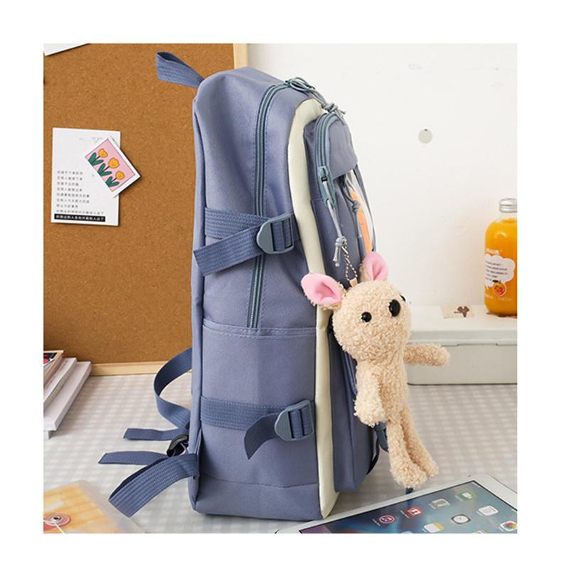 Мультяшная мода защита позвоночника легкая школьная сумка для девочек и мальчиков — фото 7