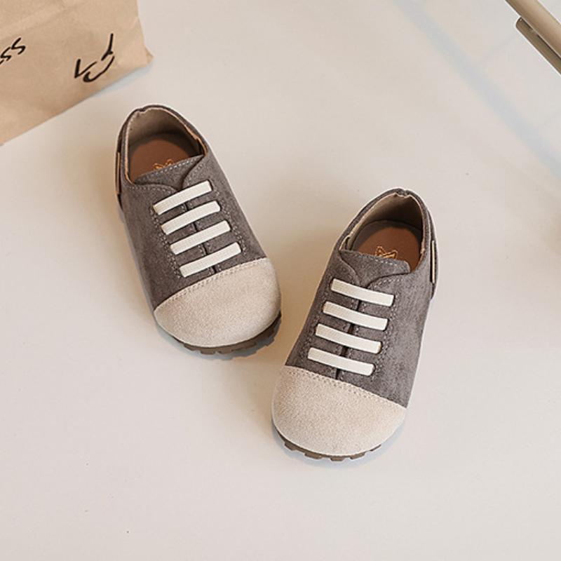 Spring Kids Shoes New Fashion Comfort Boys Shoes Flat Anti Slip Soft Classic Girls Shoe Simple Retro Lightweight Casual Shoe