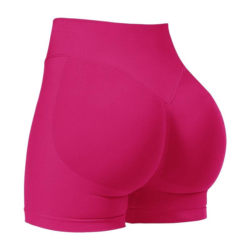 Women's High-Waisted, Butt-Lifting 3/4-Length Yoga Shorts – Fitness and Running Trousers