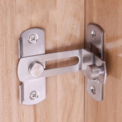90 Degree Hasp Anti-rust Sturdy High Hardness Safe Door Bolt Lock Door