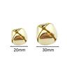 11/11mm Christmas Jingle Bells,Gold Cross Bells For Christmas Tree Decoration,DIY Metal Bell Ornaments