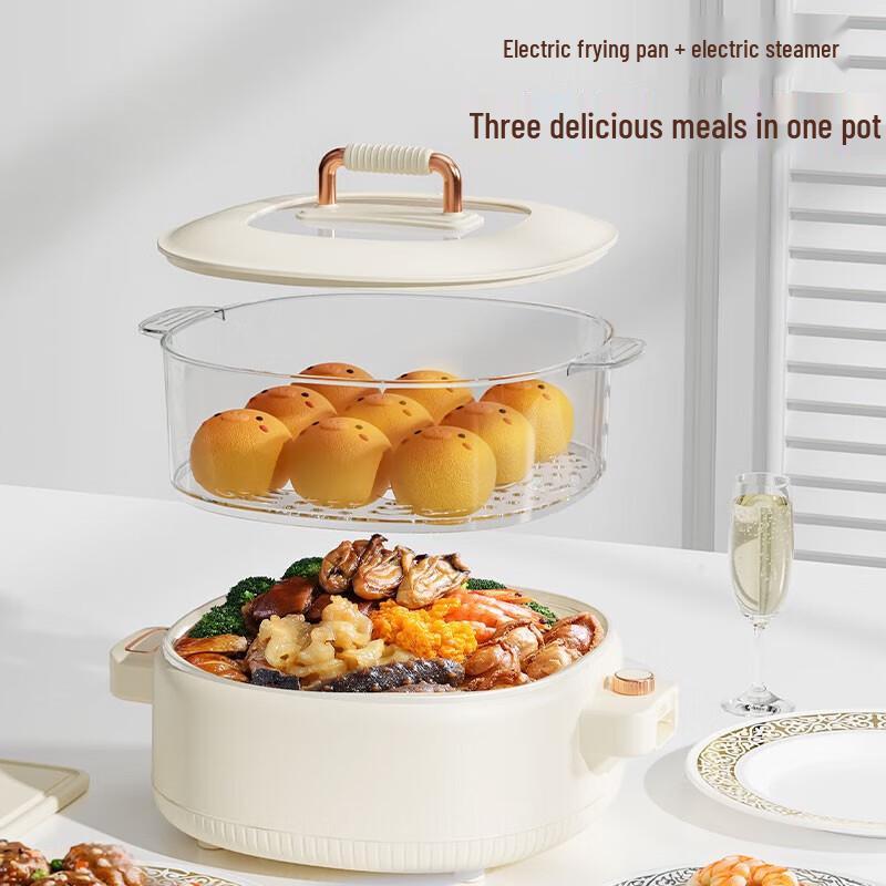 Debolai Rose Gold Electric Cooking Pot