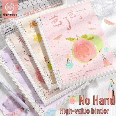 B5 Fun Fruit Detachable Loose-Leaf Notebook - Thick, High-Appearance Student Coil Notebook