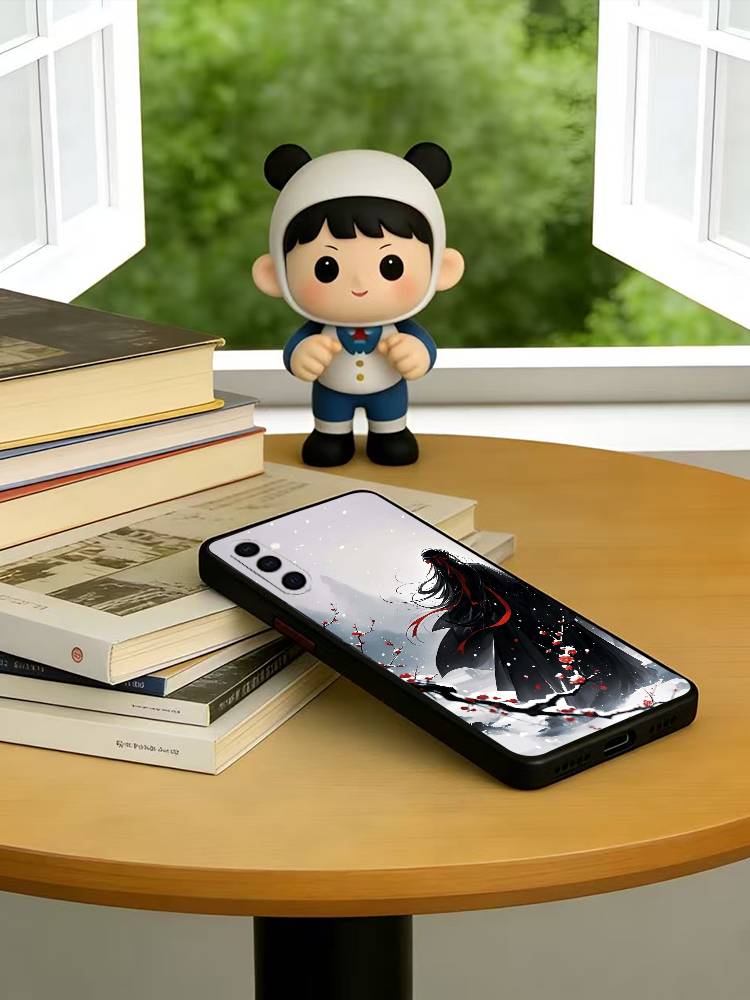 

Chinese Danmei Anime MO DAO ZU SHI Phone Case For Samsung Galaxy A73,A72,A71,A70,A53,A52,A51,Soft Silicone Black Cover Samsung a70