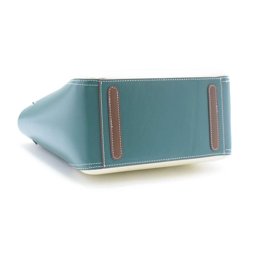 Barcos Leather One Taupe Color-Coordinated 2-Way Handbag, Women's, Size,