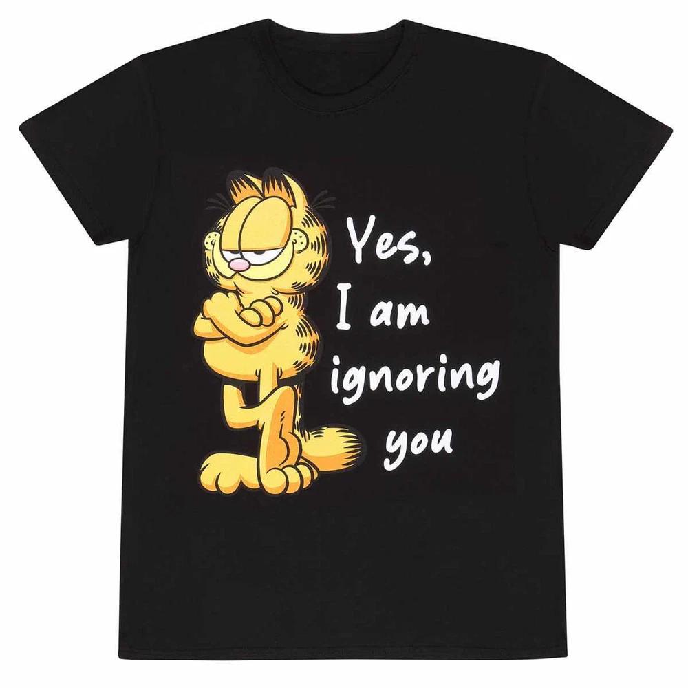 Garfield Yes I Am Ignoring You Tshirt S