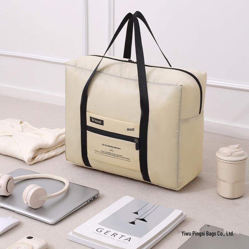 Women's Large Capacity Lightweight Carry-on Travel Bag - Foldable Organizer for Short Trips & Business Outings