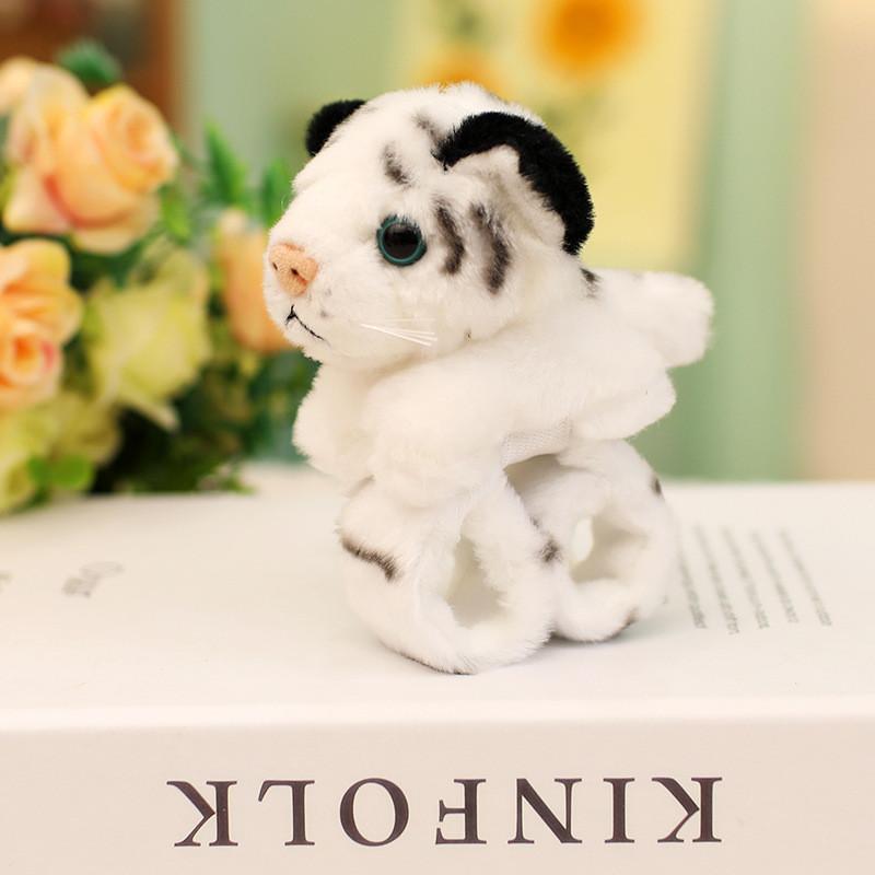 Plush Tiger Tail Animal Toy Cute Dinosaur Plushie For Kids Playroom Decor