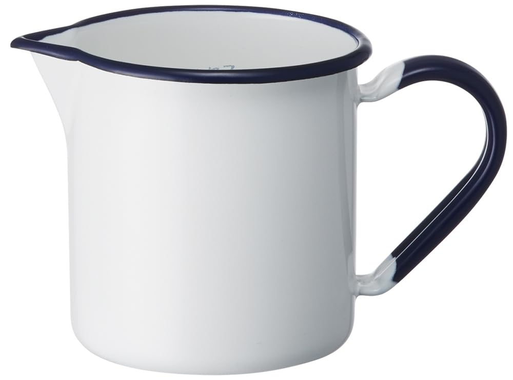 Nodahoro Beaker Enamel Heat Resistant 0.5L Mug with Internal Memory