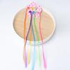 6pcs/set Colorful Braids Hair Extensions with Hair Clips Hair Styling Accessories For Kids Hair Extensions Accessories