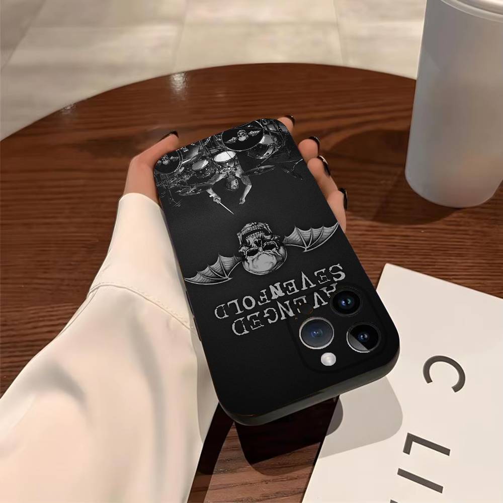 A-Avenged Senvenfold Phone Case for iPhone 17,16,15,14,13,12,11,Pro,X,Xs,Max,Plus Shockproof Cover