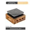 Volcanic Rock Barbecue Plate Japanese Barbecue Stove Beef Steak Plate High Temperature Stone Grill Plate Stone Baking Tray