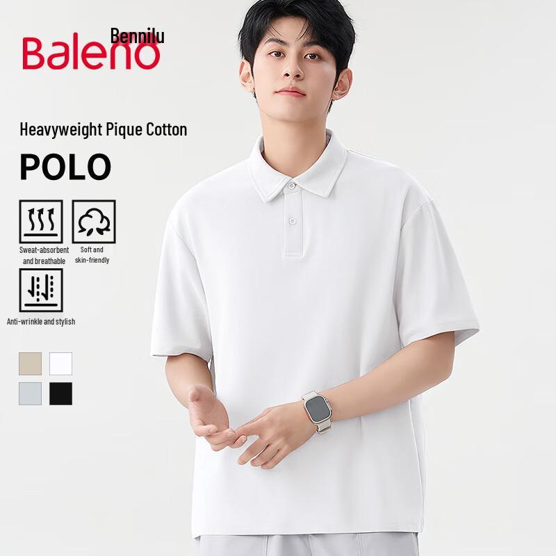 Baleno Men's Classic Solid Polo Shirt