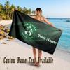 Σχέδιο Hibernian FC Πετσέτα Παραλίας Προσαρμοσμένο Κείμενο Μεγάλη Πετσέτα για Παραλιακές Διακοπές