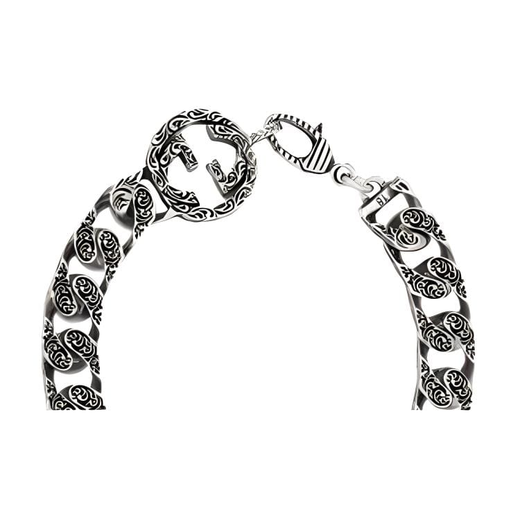Gucci Interlocking Chain Bracelet 454285-J8400-0811