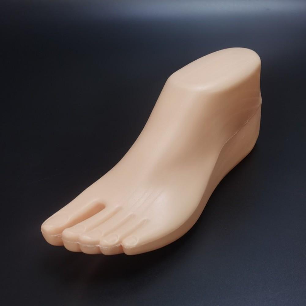 1Pair Plastic Mannequin Foot Model Hollow Sock Display Foot Female Feet  For Thong Sandal Shoe Sock