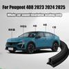 For Peugeot 408  2024 2025 Car Sound Ulation Sealing Strip B-pillar Sound Ulation Sealing Strip Mute Strip