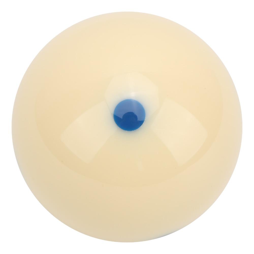 White Pool Training Ball 57.2MM Regulation Cue Ball Billiard Training Ball  Game Replacement