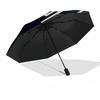 Galactic Logo Design Outdoor Automatic Umbrella Compact 8-Rib Lightweight Durable Plastic & Iron Perfect for Outdoor Adventures Fashion Lovers