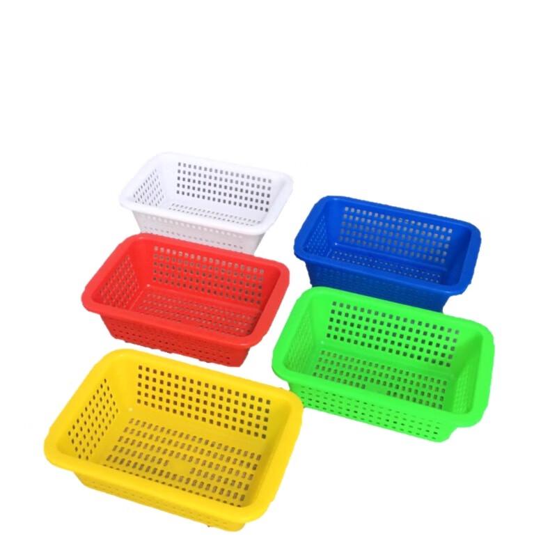Plastic Rectangular Washing and Storage Baskets