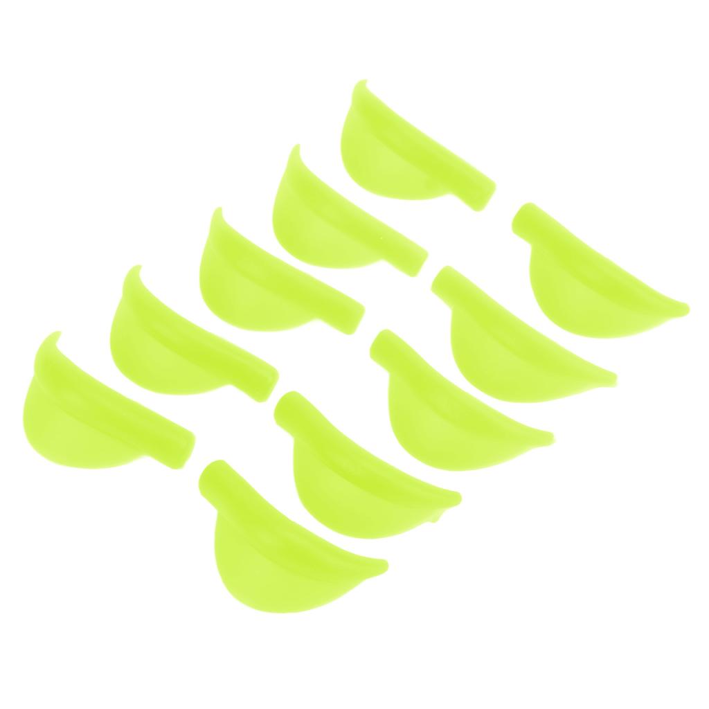 5 Pairs Silicone Eyelash Perming Curler 5 Sizes Reusable Soft Lash Lift   Rods for Buty Salons